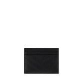 Saint Laurent Black Calf Leather Bos Taurus Cardholder